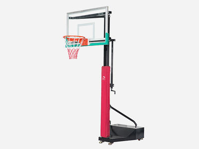3-on-3 game movable adjustable height basketball goal basketball post XP016