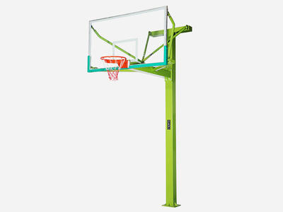 Quadrate tube squared tube grounding basketball post XP006