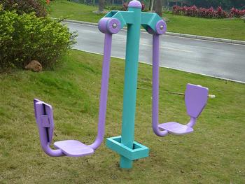 Outdoor fitness healthy path Seat push and pull post GB006